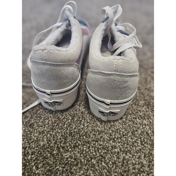 Vans - Women's Old Skool Stackform Pig Suede / Sherpa Multi Pastel 6MENS 7.5 Wo - Picture 5 of 8